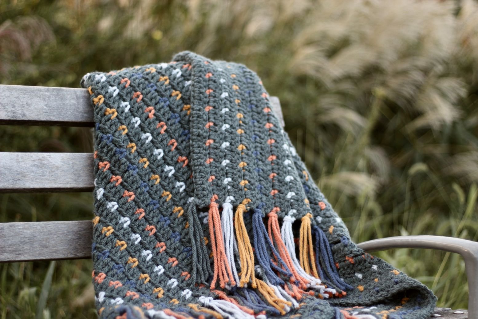 Hue Me Stargazer Throw FREE Crochet Pattern Two of Wands